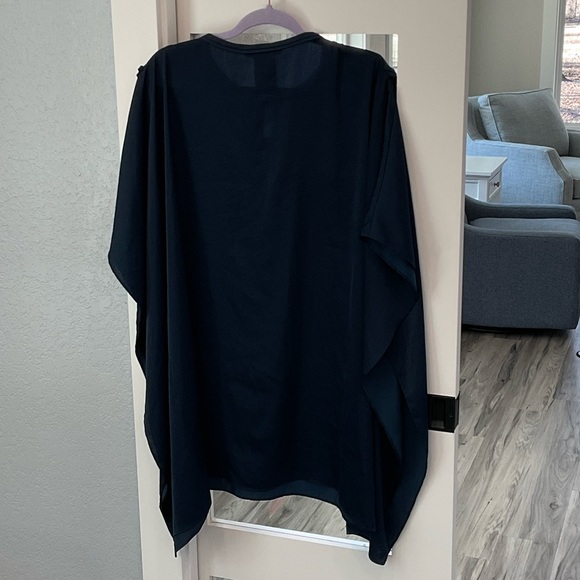 BCBGMaxAzria Navy Midi Dress size M/L NWT - Picture 10 of 12